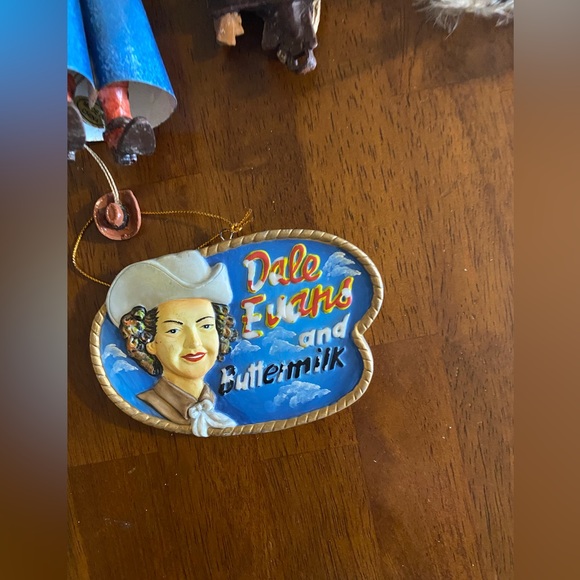 Christmas Western themed ornaments. 10 total. Several vintage - Picture 4 of 12